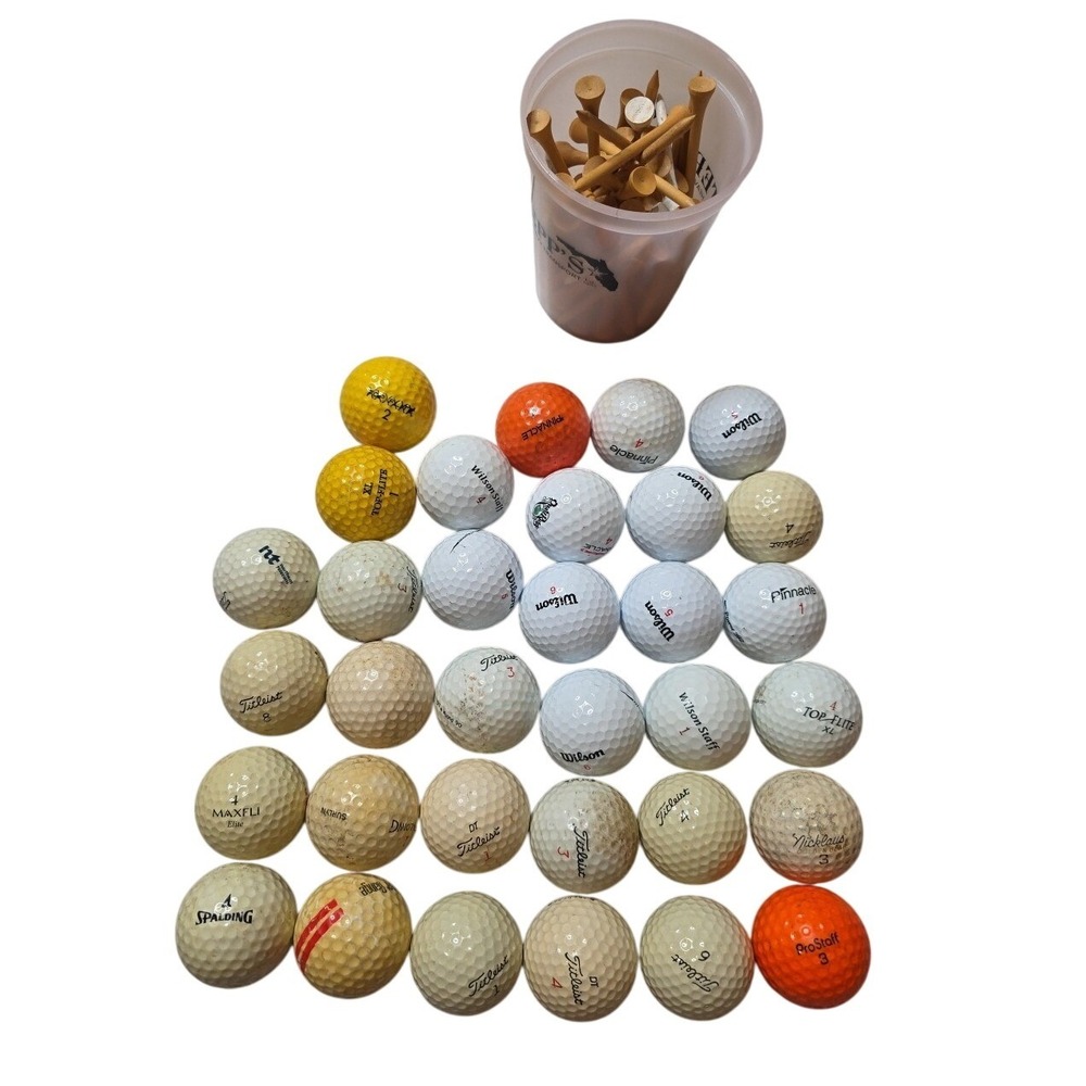 32 Wilson Mix Flash Sale 4A Golf Balls - Wilson
